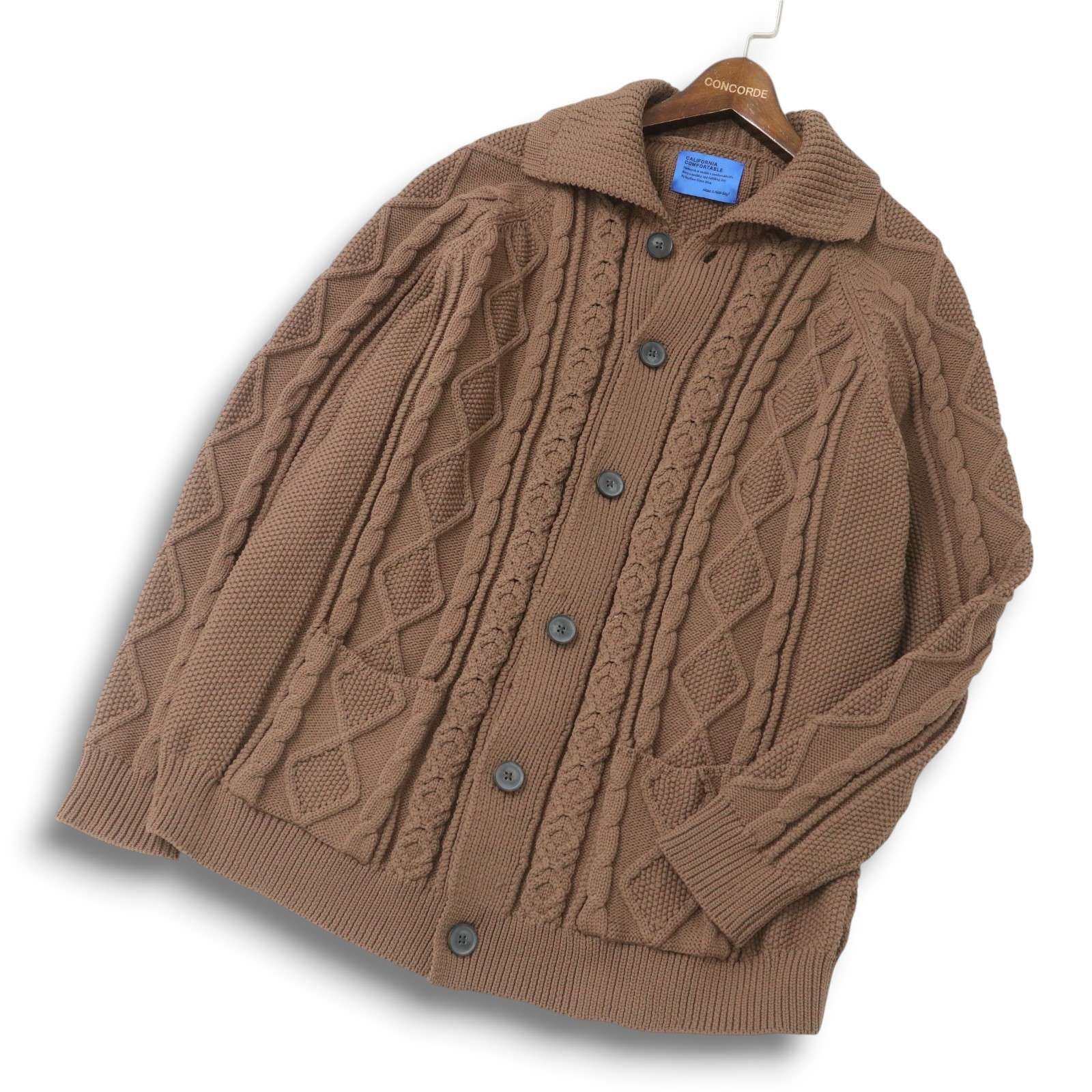 21AW☆ BAYFLOW ベイフロー california comfortable 秋冬 ケーブル編み 