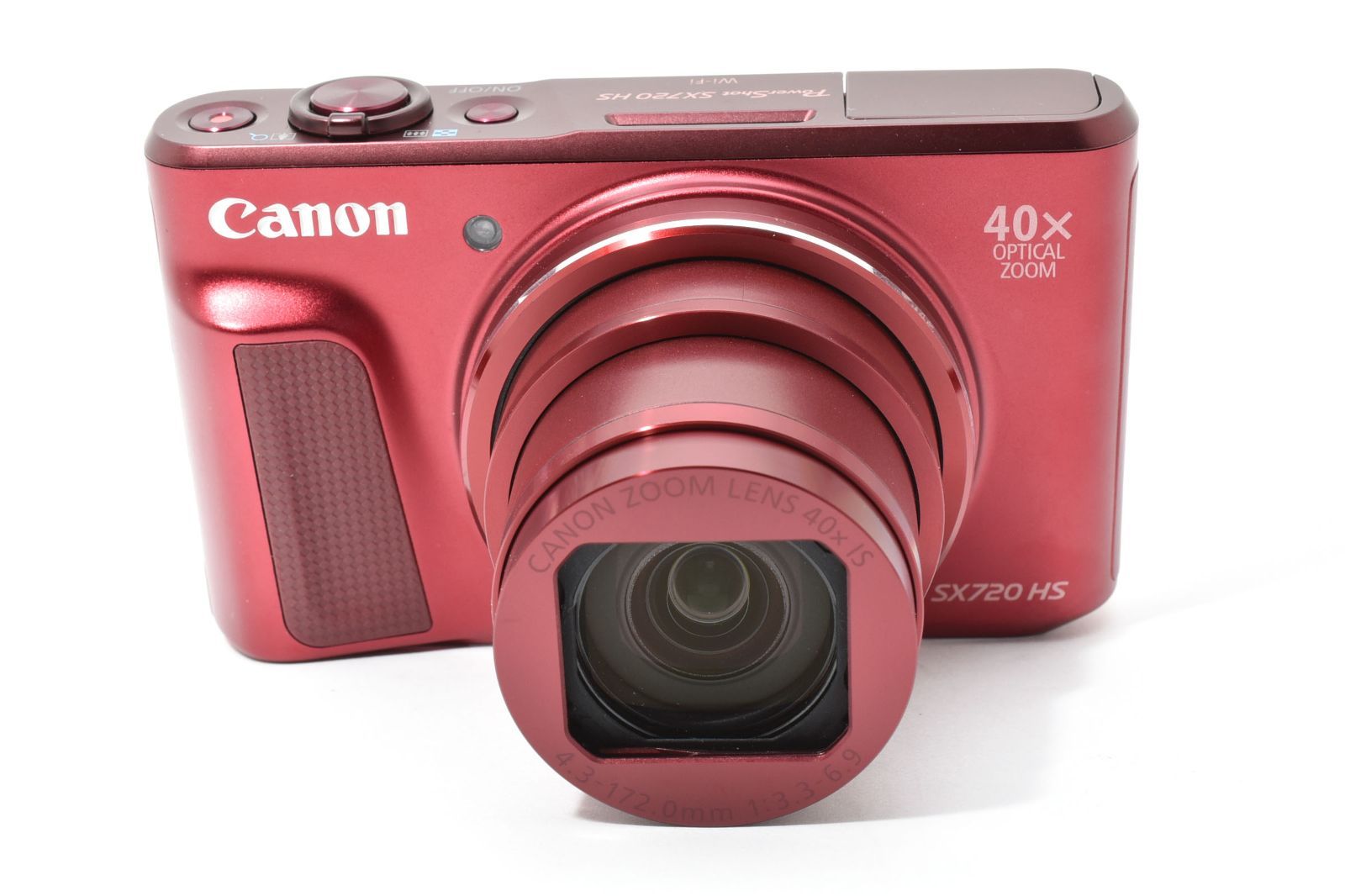 超美品] Canon PowerShot SX720 HS レッド キャノン デジタルカメラ 箱