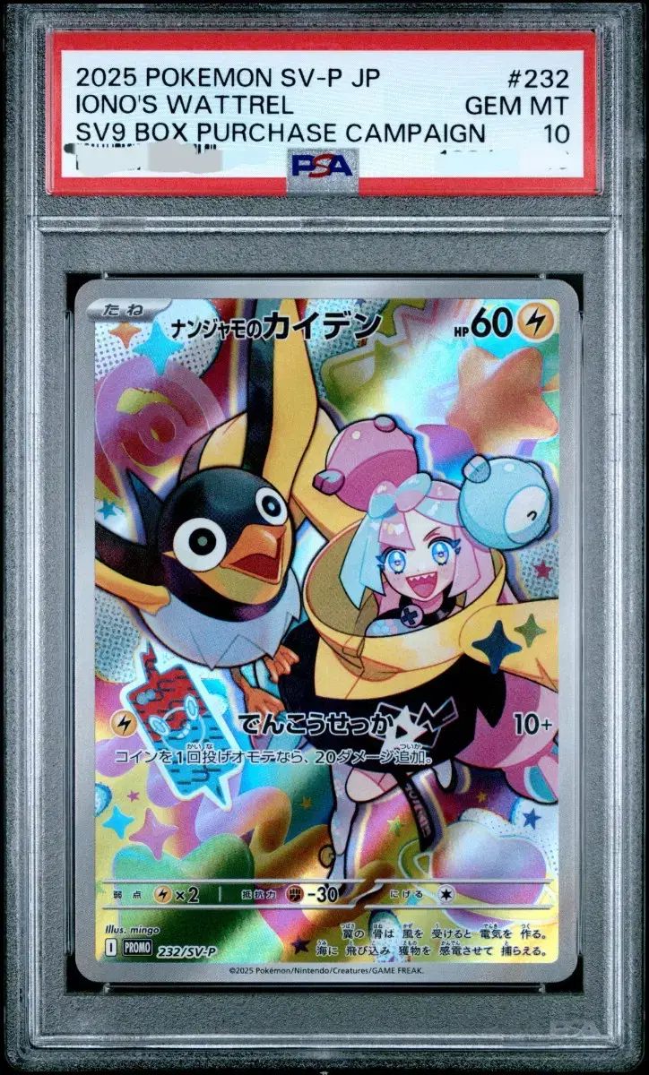 PSA 10 ポケモンカード モヤモのチリビ プロモ
