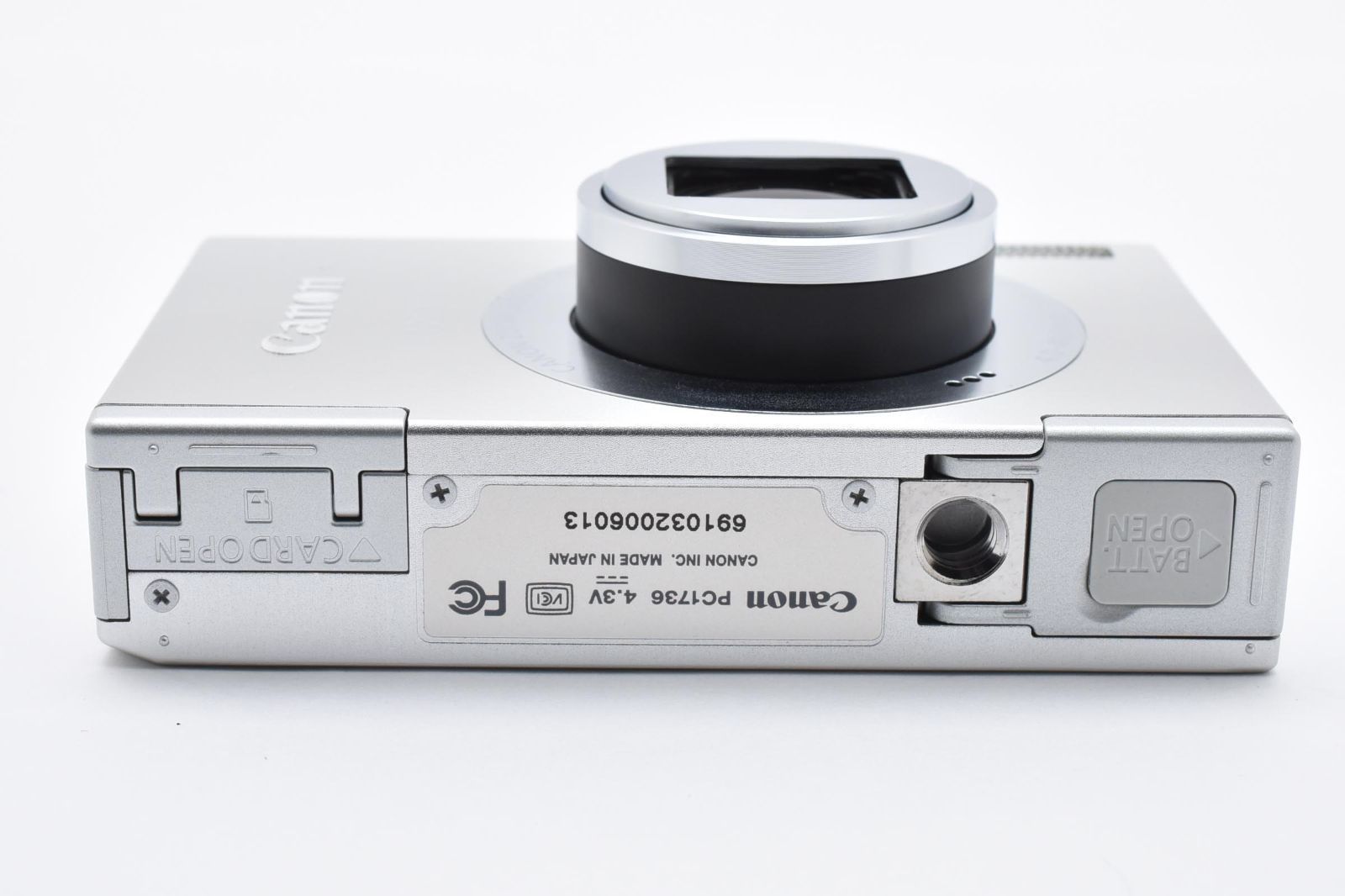 極美品】Canon IXY 3 PC1736 シルバー デジタルカメラ 本体 動作確認