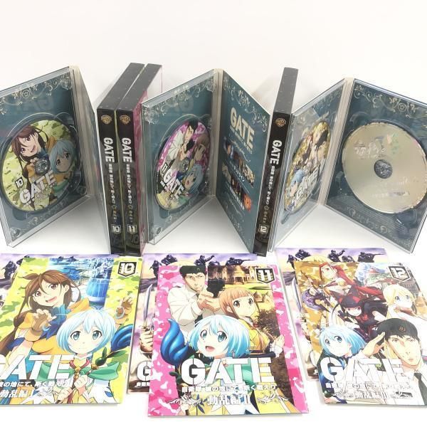 中古】BD＆DVD混成)GATE 自衛隊 彼の地にて、斯く戦えり 全12巻セット