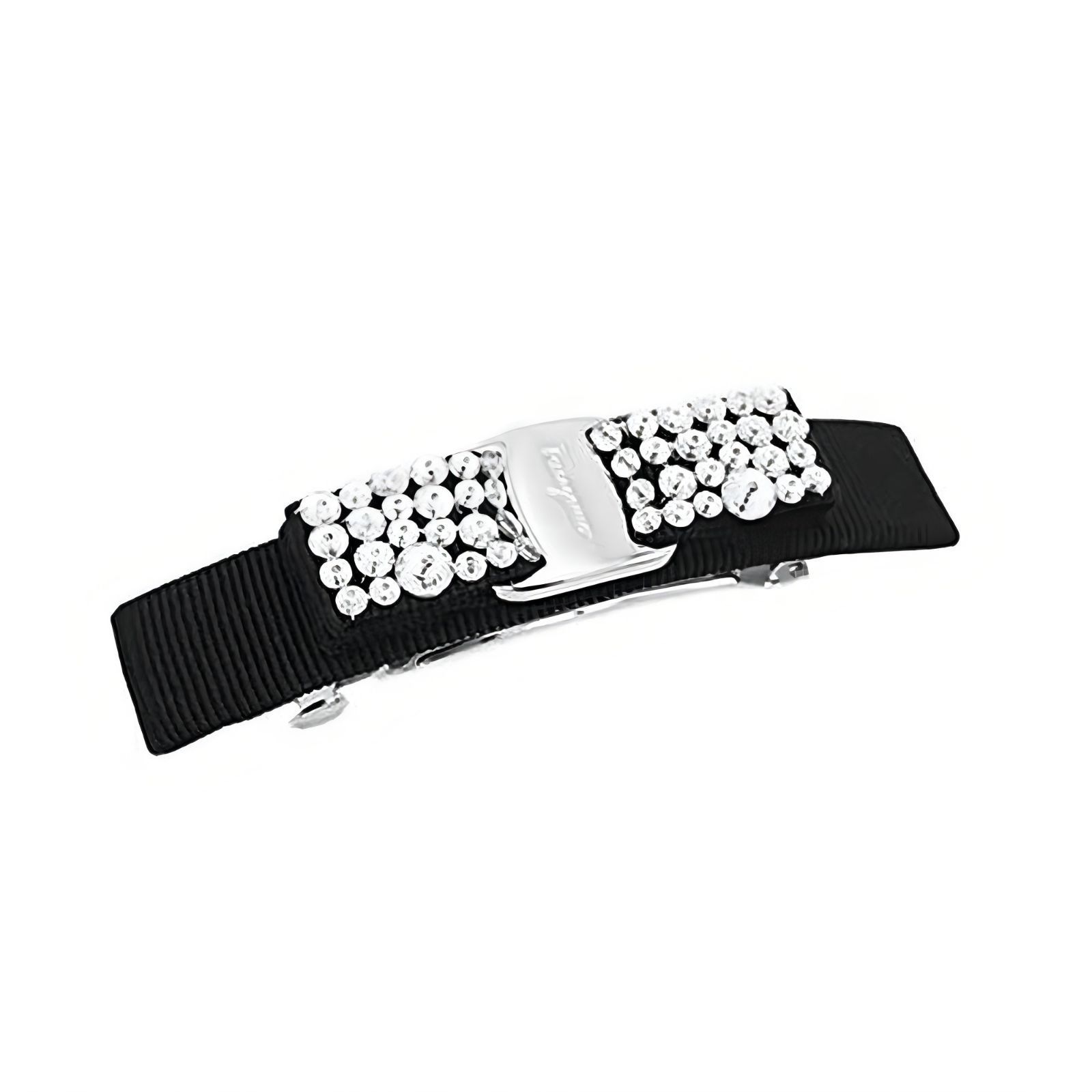 ギフト対応可】フェラガモ FERRAGAMO バレッタ VARA ribbon crystal
