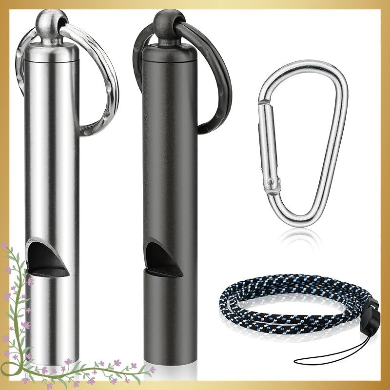 迅速発送】緊急ホイッスル 2個 防災 ホイッスル 笛 デカ音 大音量 軽量