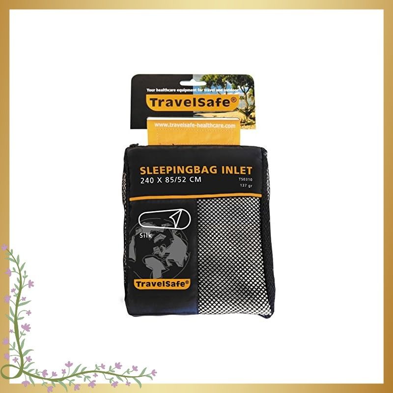 TravelSafe トラベルセーフ アウトドア スリーピングバッグ インレット 寝袋 シーツ 布団 シルク