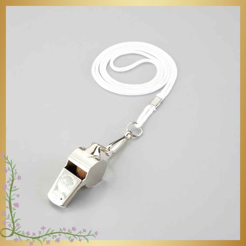 迅速発送】緑十字 笛 ホイッスル シルバー 笛-1 全長40mm 真ちゅう製