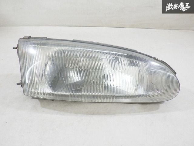 【レンズ割れ無し!!】 三菱 純正 CA1A ミラージュ ハロゲン ヘッドランプ ヘッドライト 片側のみ KOITO 100-37776 棚