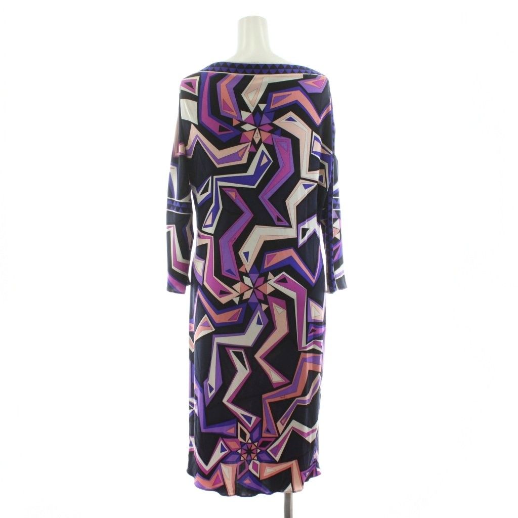 エミリオプッチ EMILIO PUCCI FIRENZE ワンピース ミモレ ロング 長袖