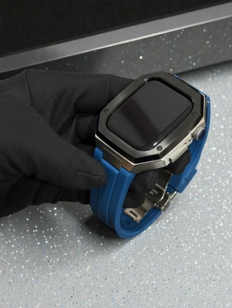 ブラックシルバーネイビー