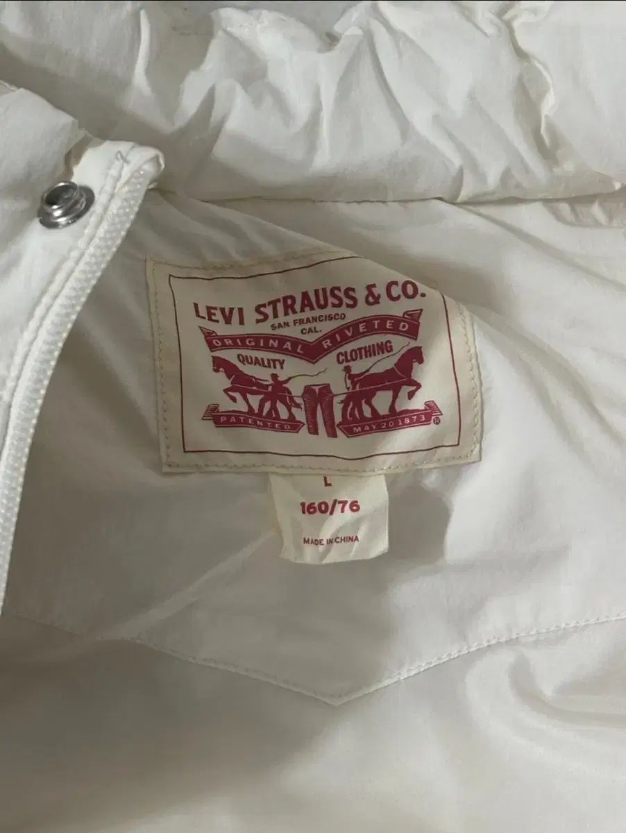 リーバイス キッズ LVCレトロダウンベスト L 160 76