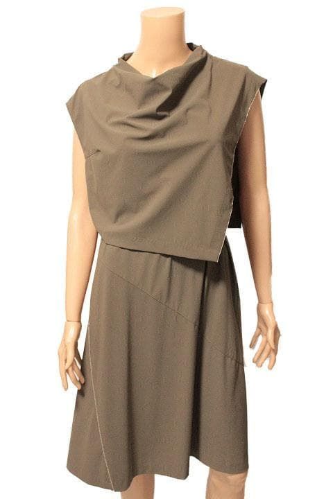 ラスト一点 モラビト プルミエ ノースリーブ ワンピース