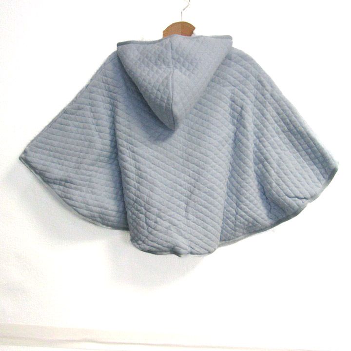 ラルフローレン ポンチョ ジャケット アウター ベビーマント 裏ボア ベビー 男の子用 18-24 Mサイズ 水色 RALPH LAUREN