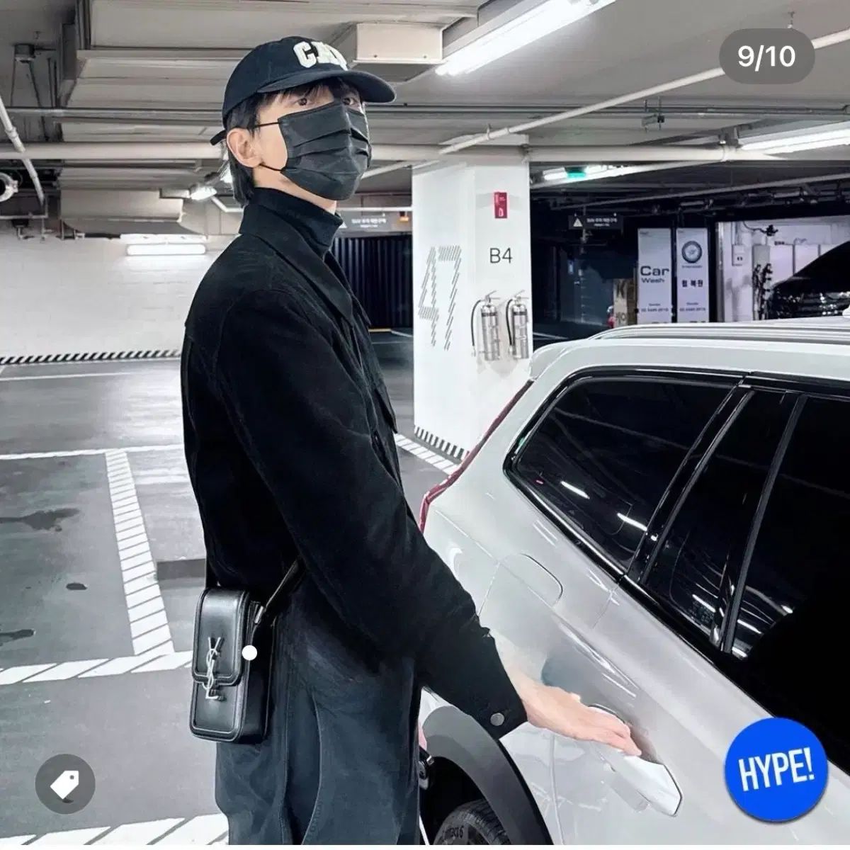 サンローラン YSL ソルフェリーノ ブラック スマホケース