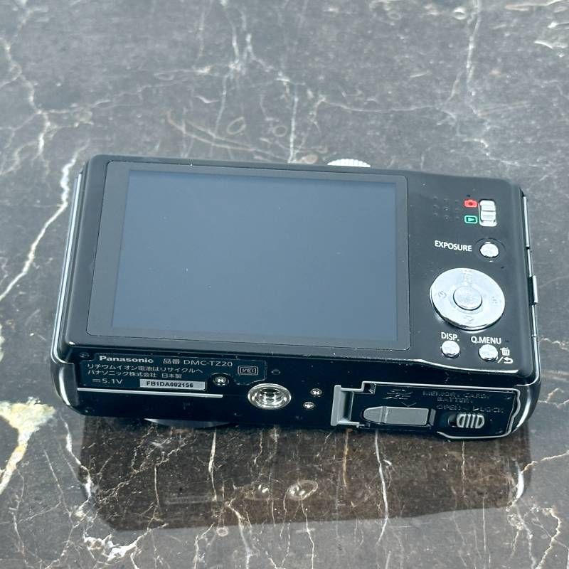 美品】Panasonic LUMIX DMC-TZ20 ブラック 1410万画素 16倍ズーム