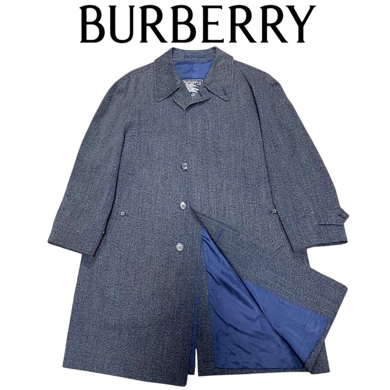 BURBERRY バーバリー Burberrys ステンカラーコート ネイビー系