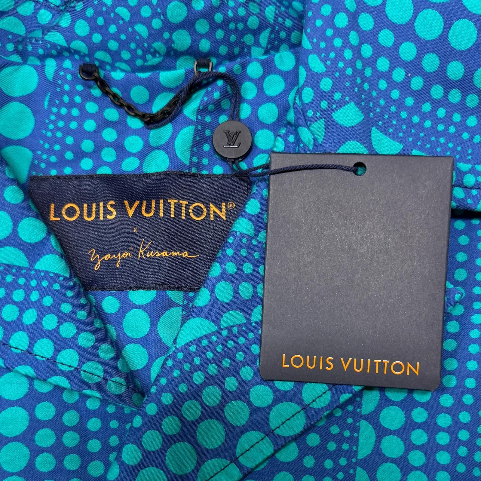 国内正規 未使用 LOUIS VUITTON YK ロゴプレート総柄ジャケット