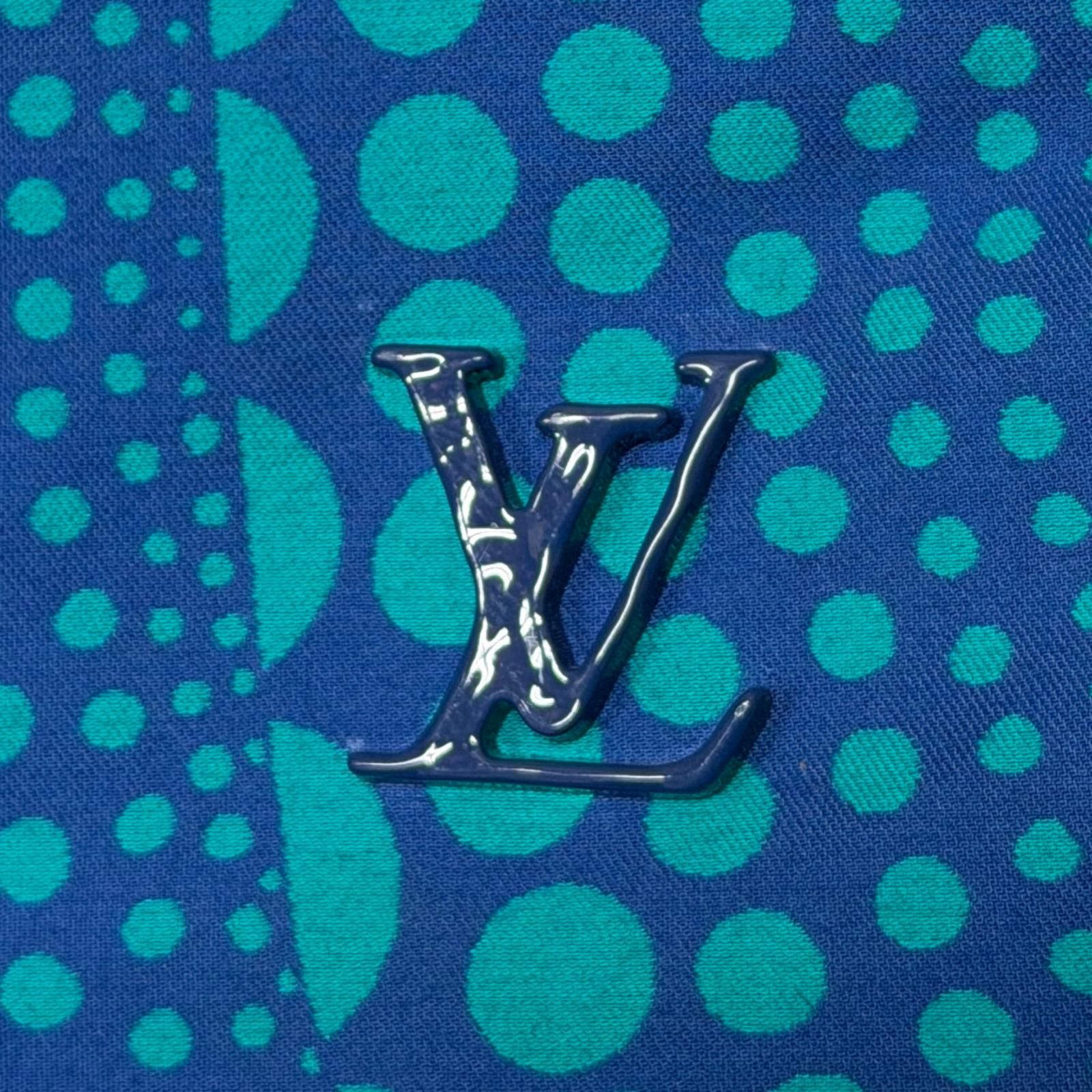 国内正規 未使用 LOUIS VUITTON YK ロゴプレート総柄ジャケット