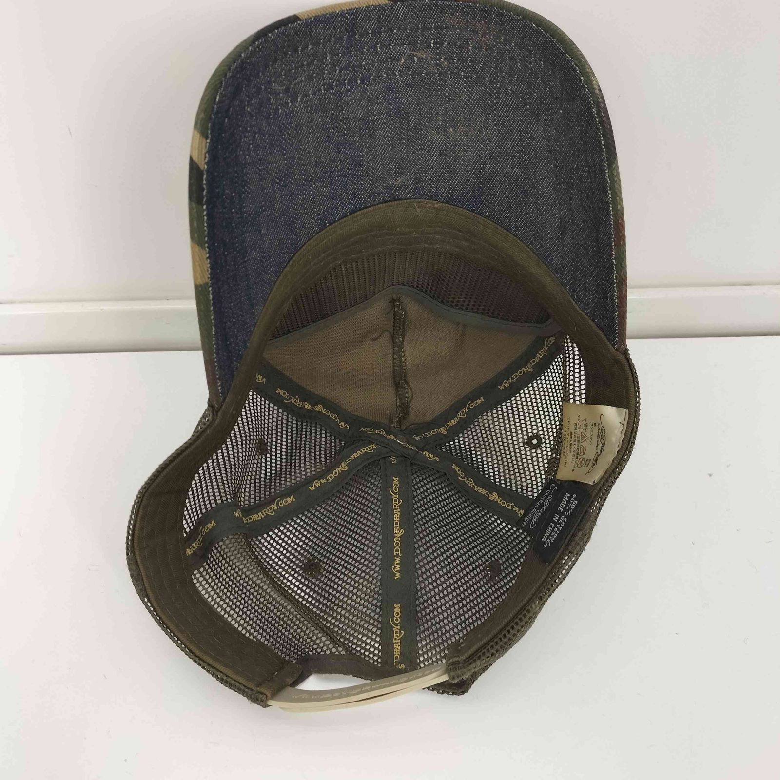 エドハーディー Ed Hardy Y2K 迷彩 ウッドランドカモ ラメ ドクロ