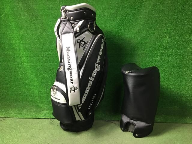 ゴルフ用品 Munsingwear マンシングウェア 9.5型 差込口の口径24.1センチ 最新ゴルフ用品 ゴルフバッグ キャディバッグ 