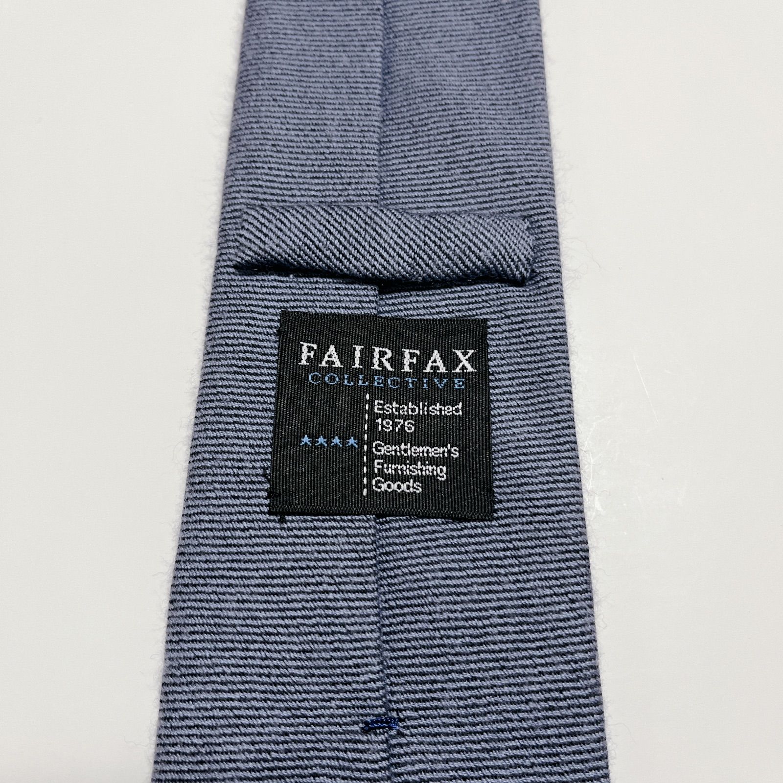 美品 フェアファクス ネクタイ ハイブランド ソリッドタイ 無地