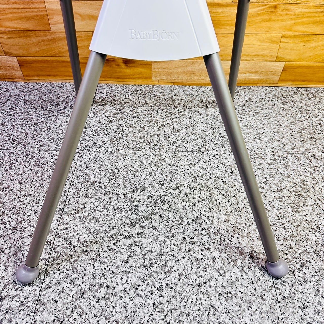 BABYBJORN ベビービョルン ハイチェア グレーホワイト ベルト テーブル