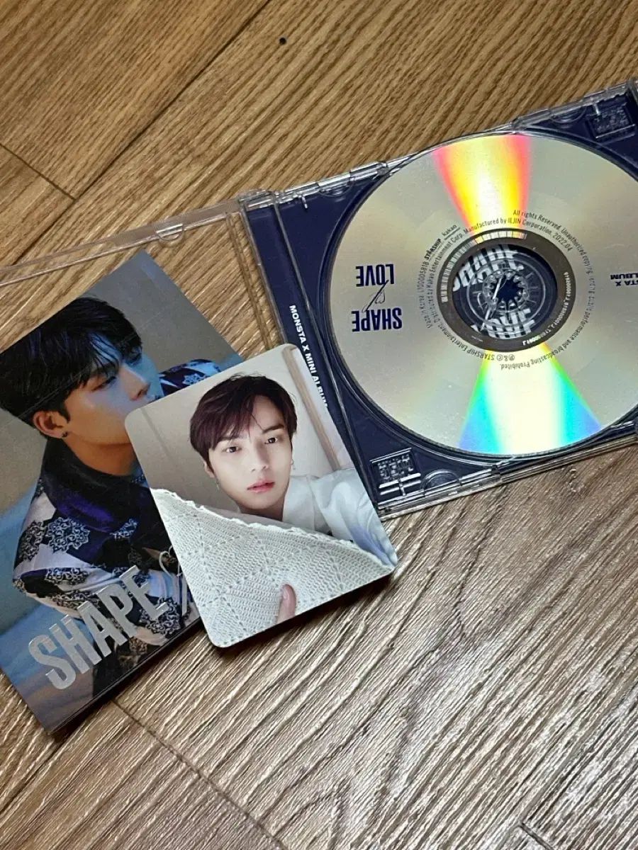 MONSTA X Shape of Love アルバム(ジュホン) + トレカ ミニョク - メルカリ