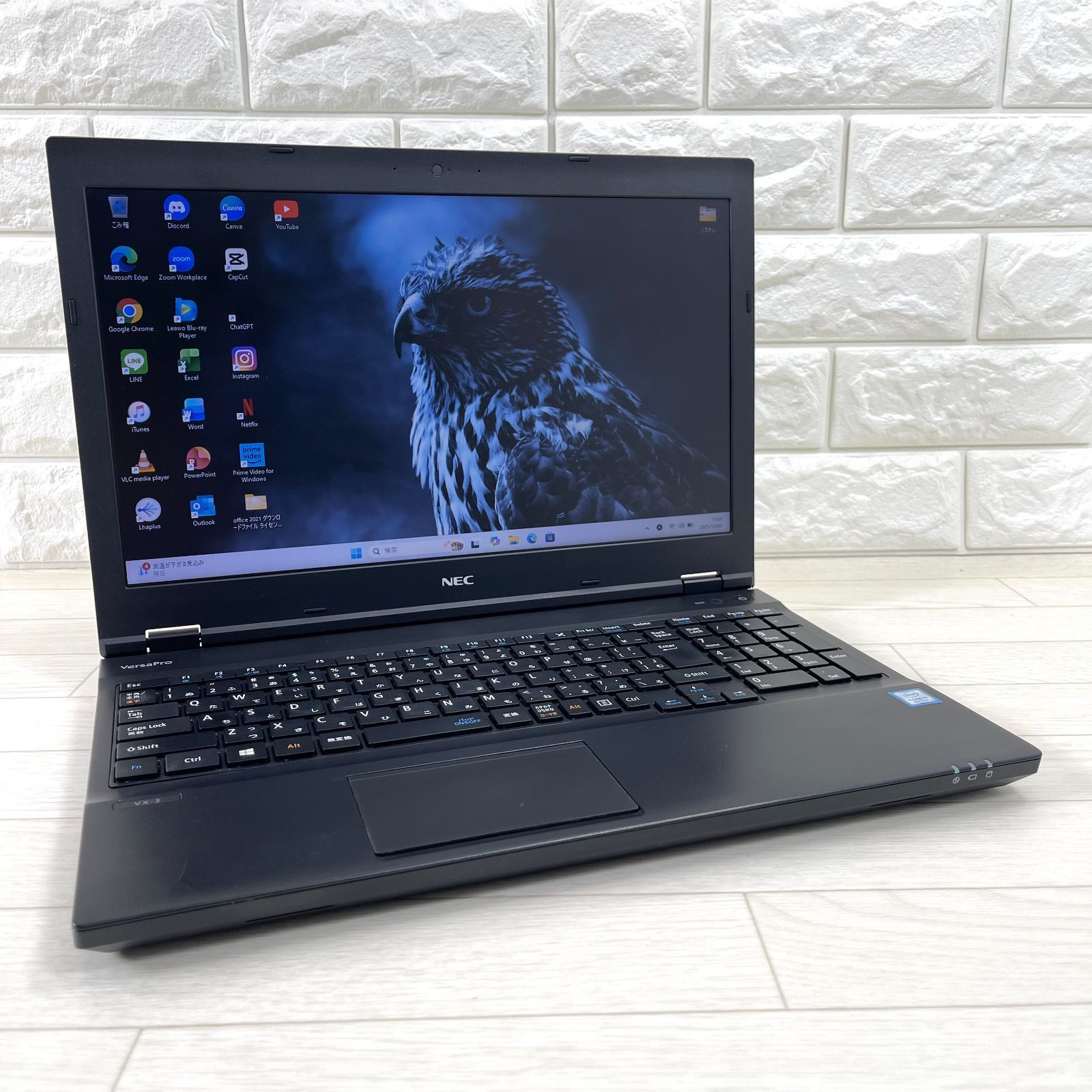 【美品】NEC VersaPro メモリ8GB / HDD 500GB NEC VersaPro 第8世代 i5 新品SSD512GB メモリ16GB Windows11 25H2