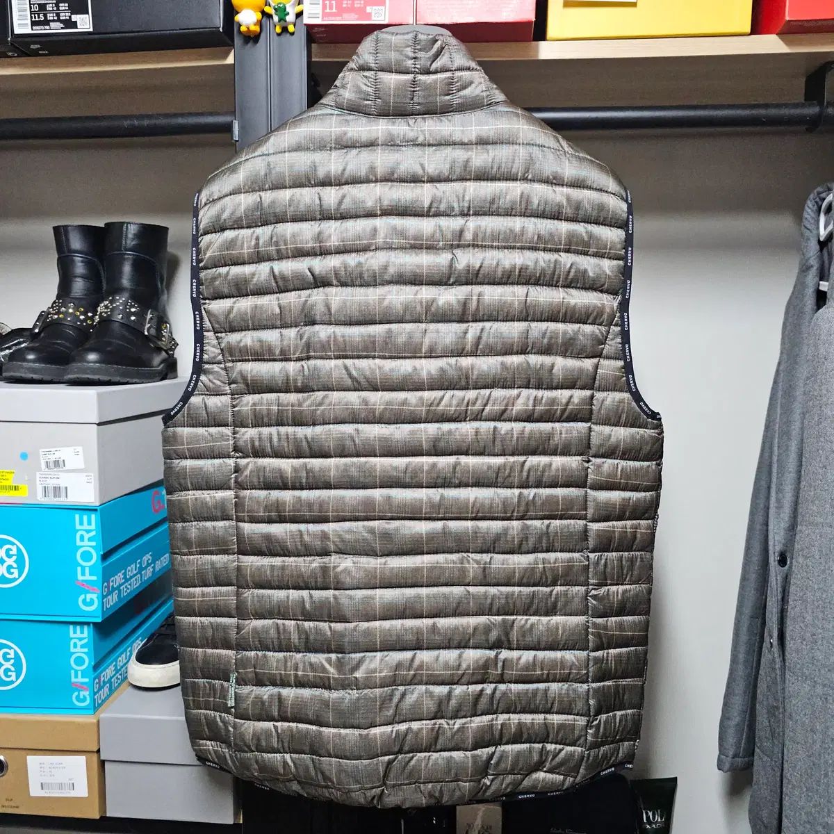 シェルボ PRO THERM メンズゴルフ ジップアップダウンベスト SWINGベスト 100