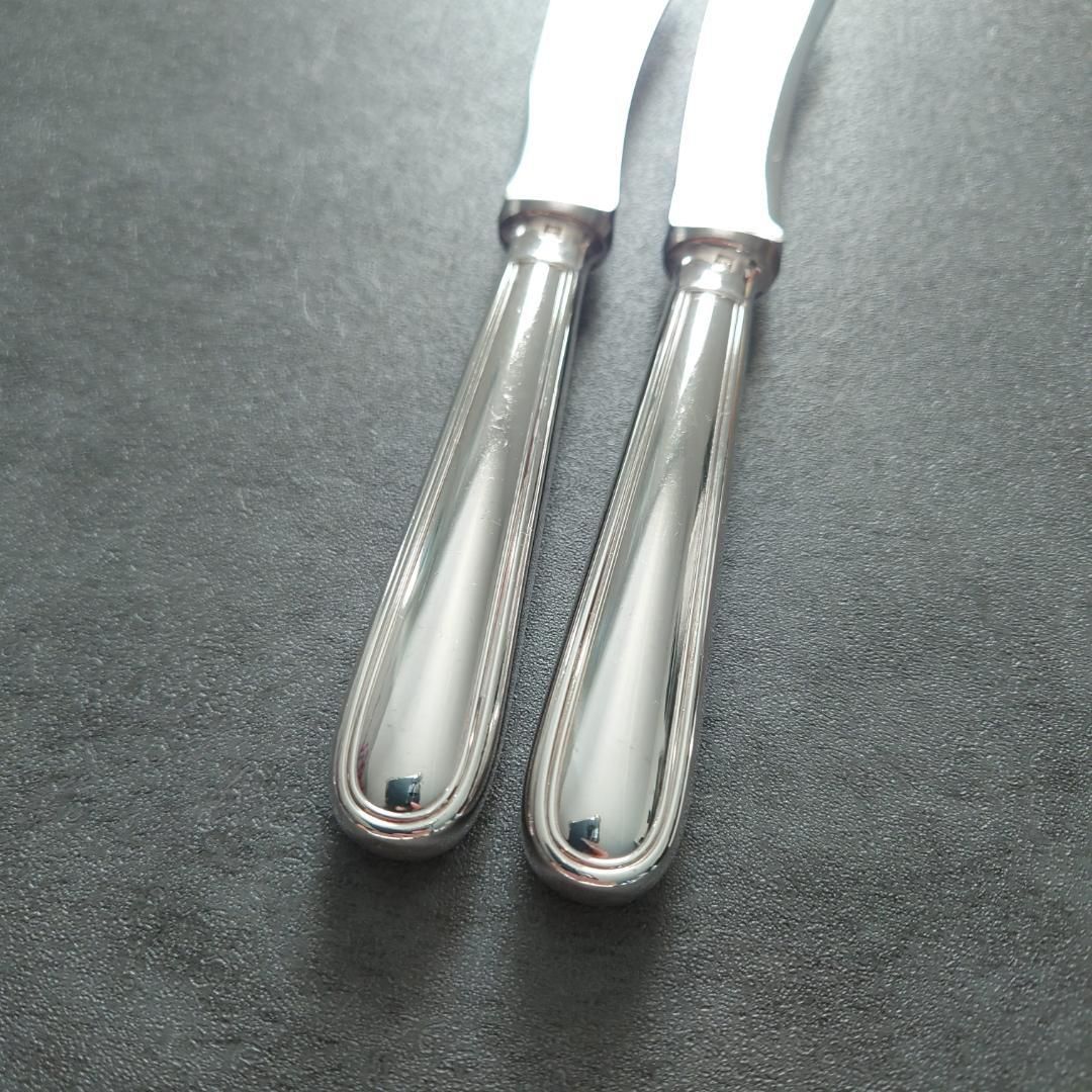 希少 美品 クリストフル アルビ バターナイフ 2点 - メルカリ