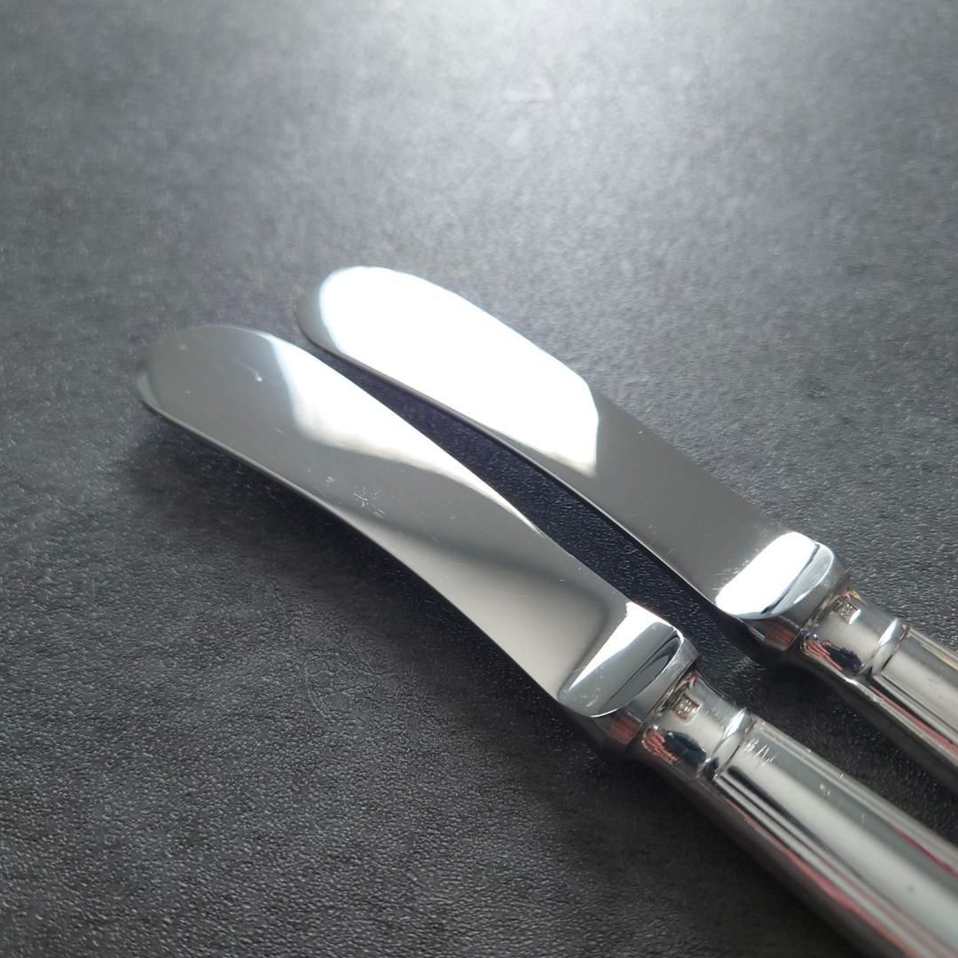 希少 美品 クリストフル アルビ バターナイフ 2点 - メルカリ