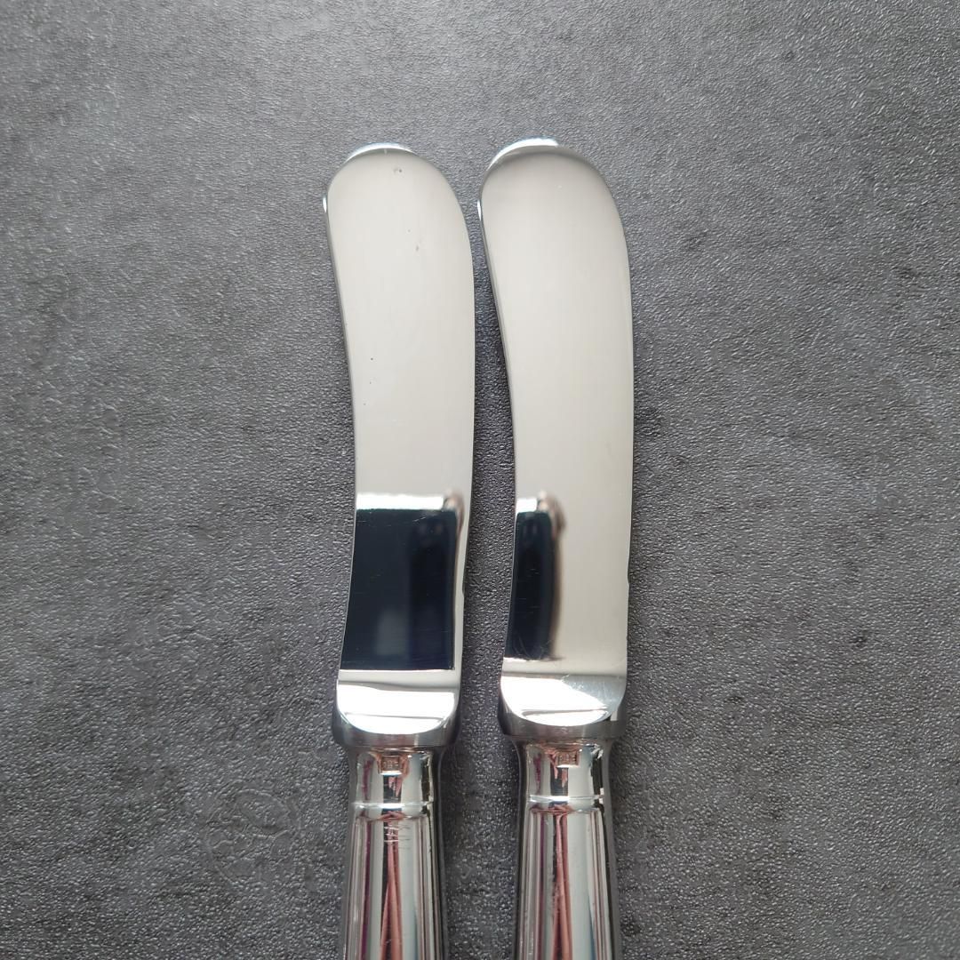希少 美品 クリストフル アルビ バターナイフ 2点 - メルカリ