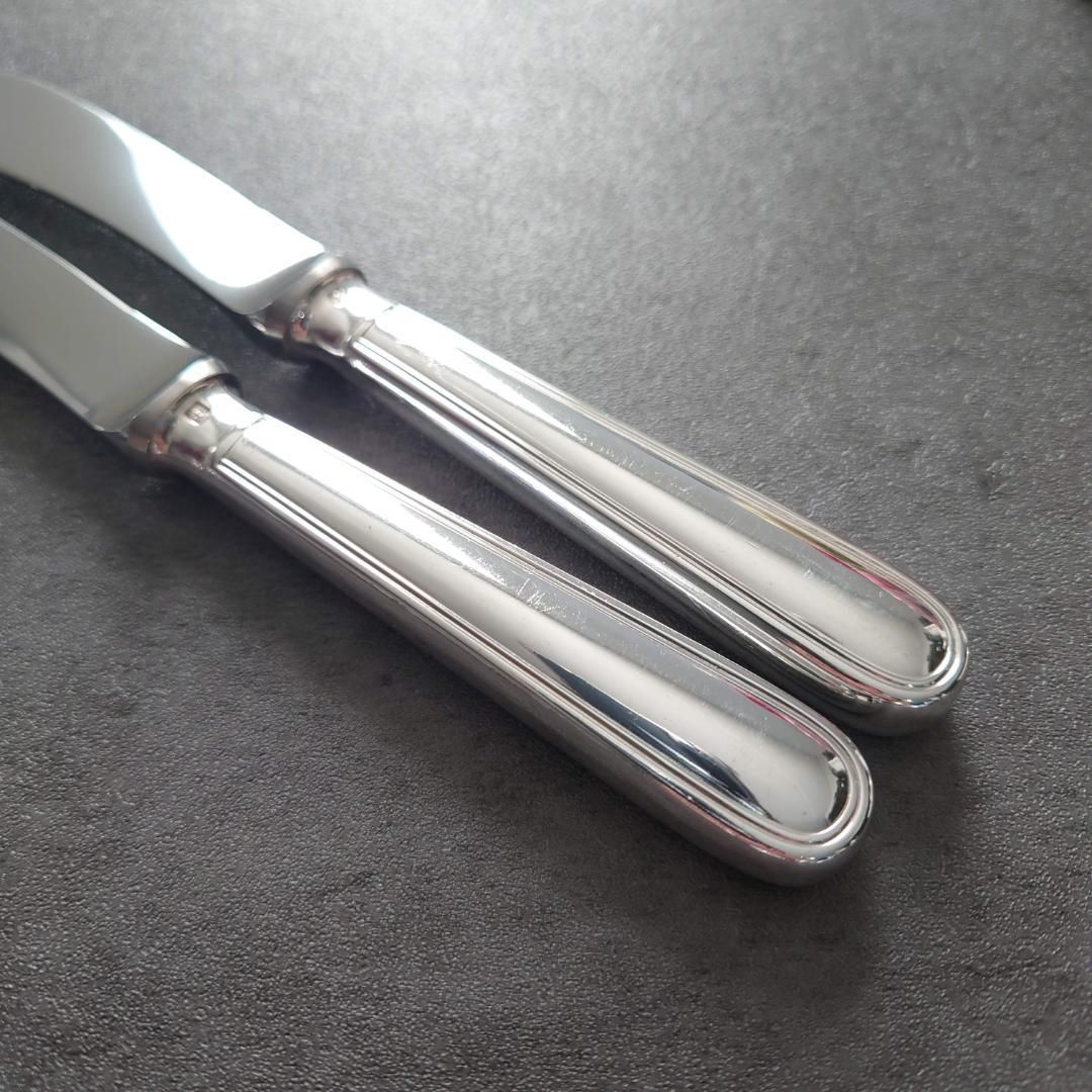 希少 美品 クリストフル アルビ バターナイフ 2点 - メルカリ