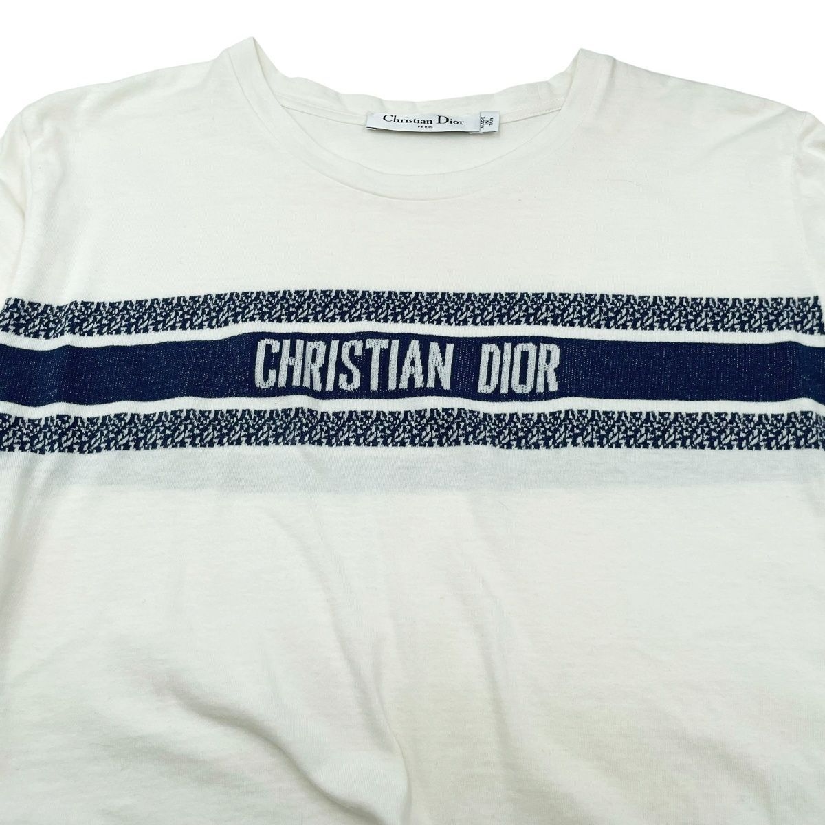 中古】Christian Dior クリスチャン・ディオール シグネチャーバンドT