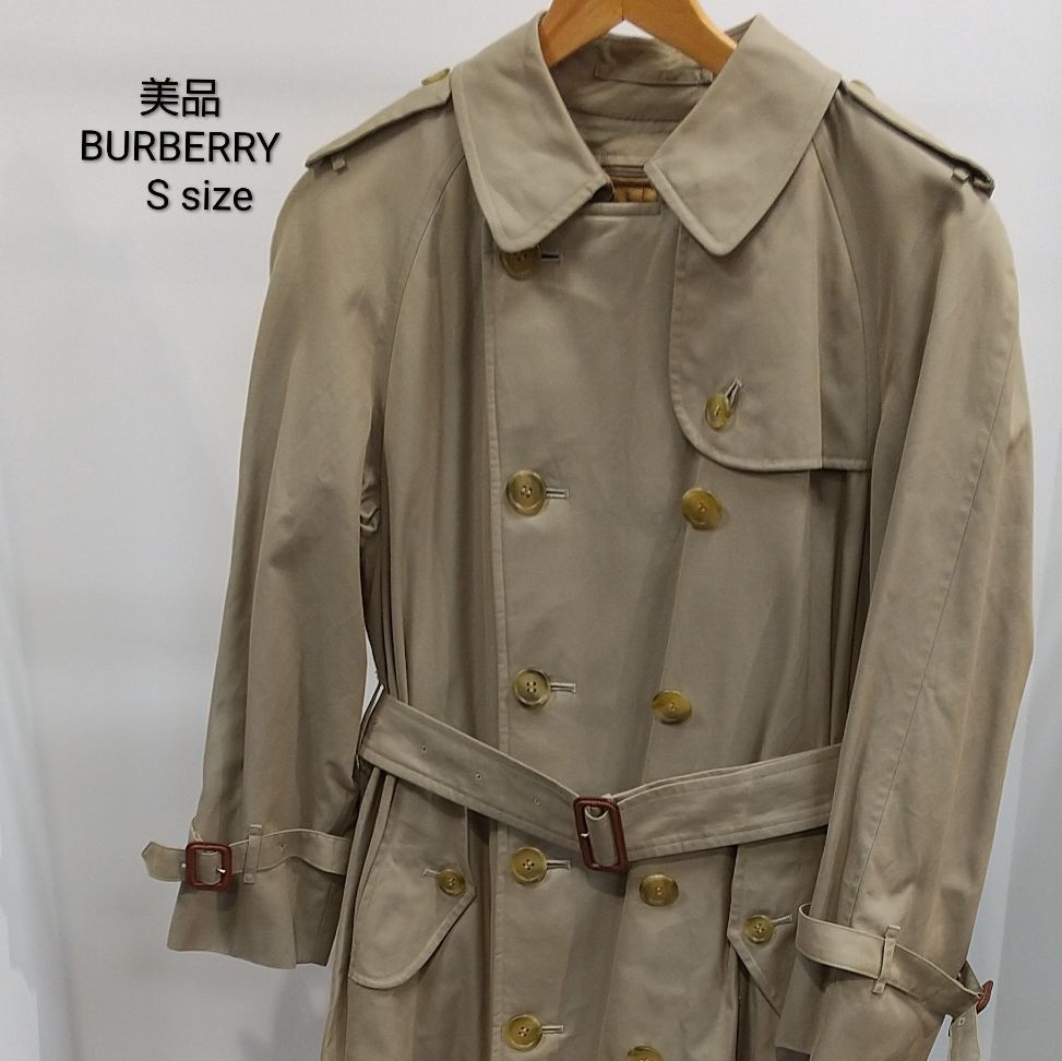 美品 BURBERRY ベージュ トレンチコート 7号 - メルカリ