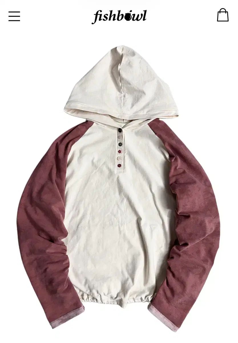 フーディー ロングスリーブ リバーシブル