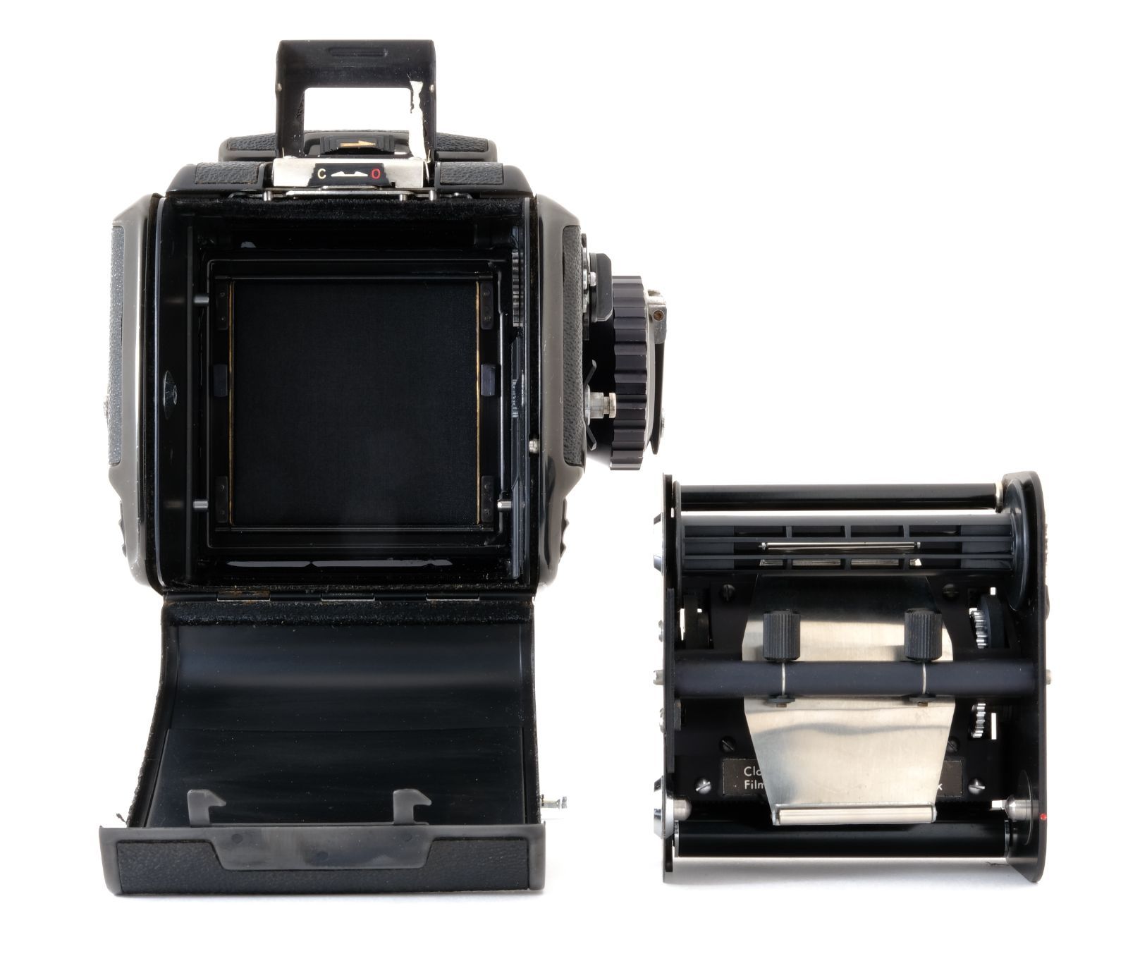 美品】ゼンザブロニカ ZENZA BRONICA S2 後期 ボディ ブラック 完動品