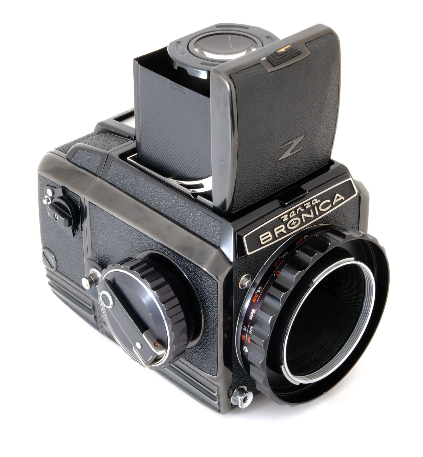 美品】ゼンザブロニカ ZENZA BRONICA S2 後期 ボディ ブラック 完動品