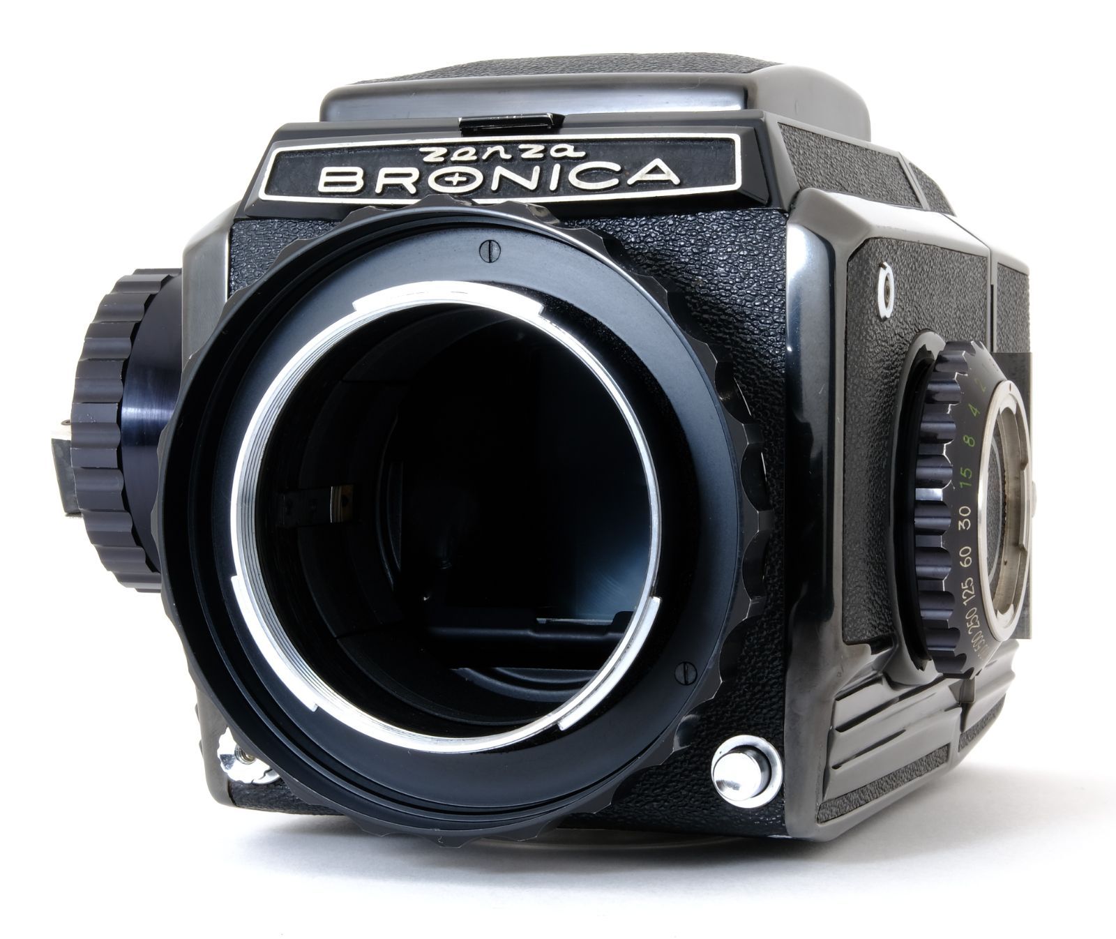 美品】ゼンザブロニカ ZENZA BRONICA S2 後期 ボディ ブラック 完動品