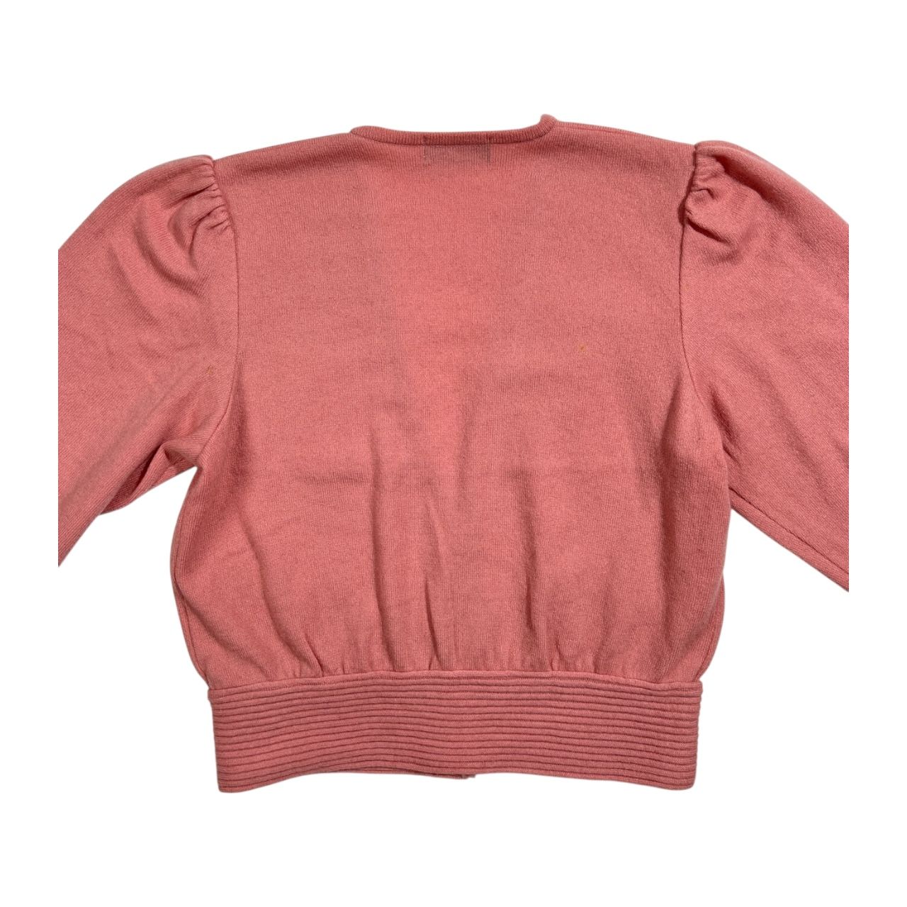 カシミヤ100% DANY DALHAN ダニーダルハン ボーダー デザイン ニット カーディガン 羽織 F/グレー系 レディース カシミヤ100% DANY DALHAN ダニーダルハン ボーダー デザイン ニット