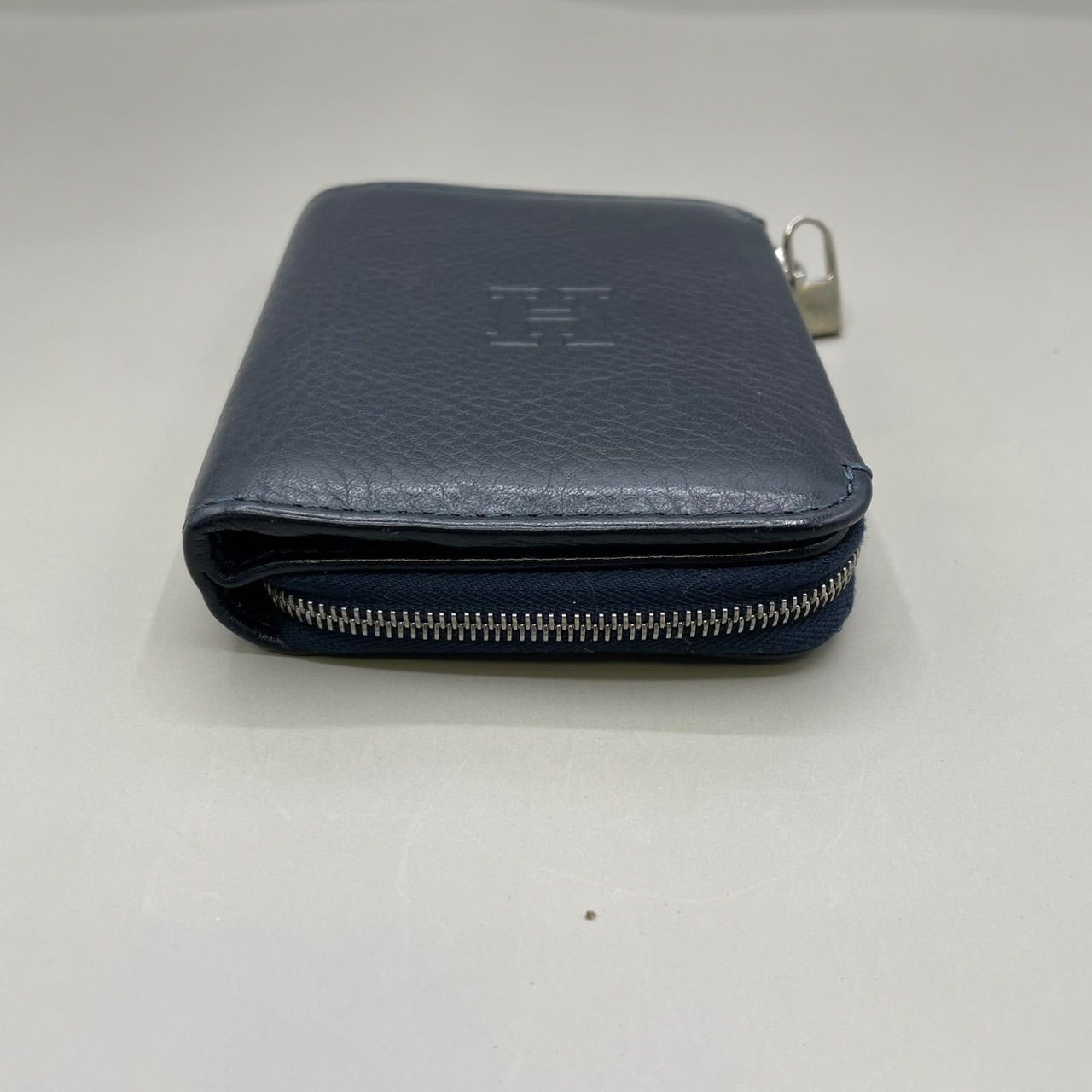 極美品 HIROFU ヒロフ 二つ折り財布 ミニウォレット コンパクト 本革