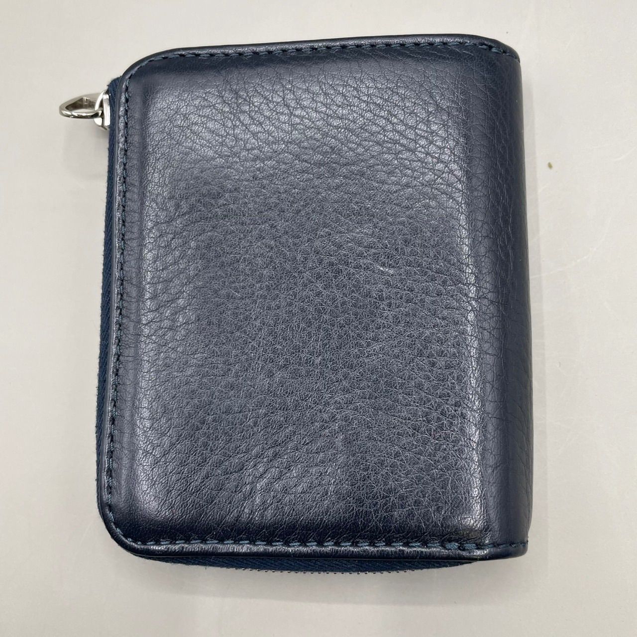 極美品 HIROFU ヒロフ 二つ折り財布 ミニウォレット コンパクト 本革