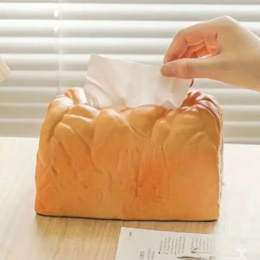 置物 ティッシュケース ブレッドデザイン ユニーク 収