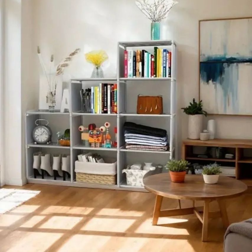 ラック 収納 本棚 9コンパートメント 収納ラッ