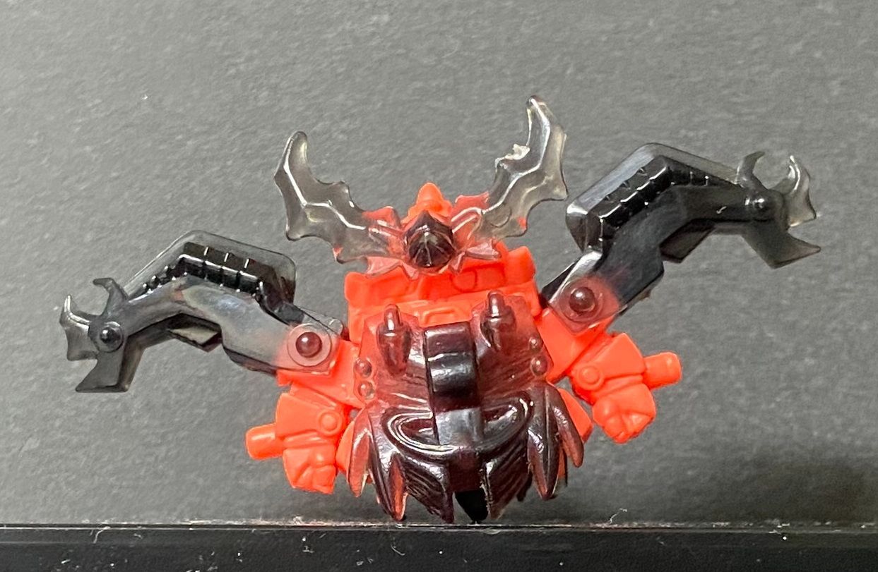 SDガンダム ガン消し 本弾 武者SP 殺駆頭 （R） (橙) 闇の欠片5つ付