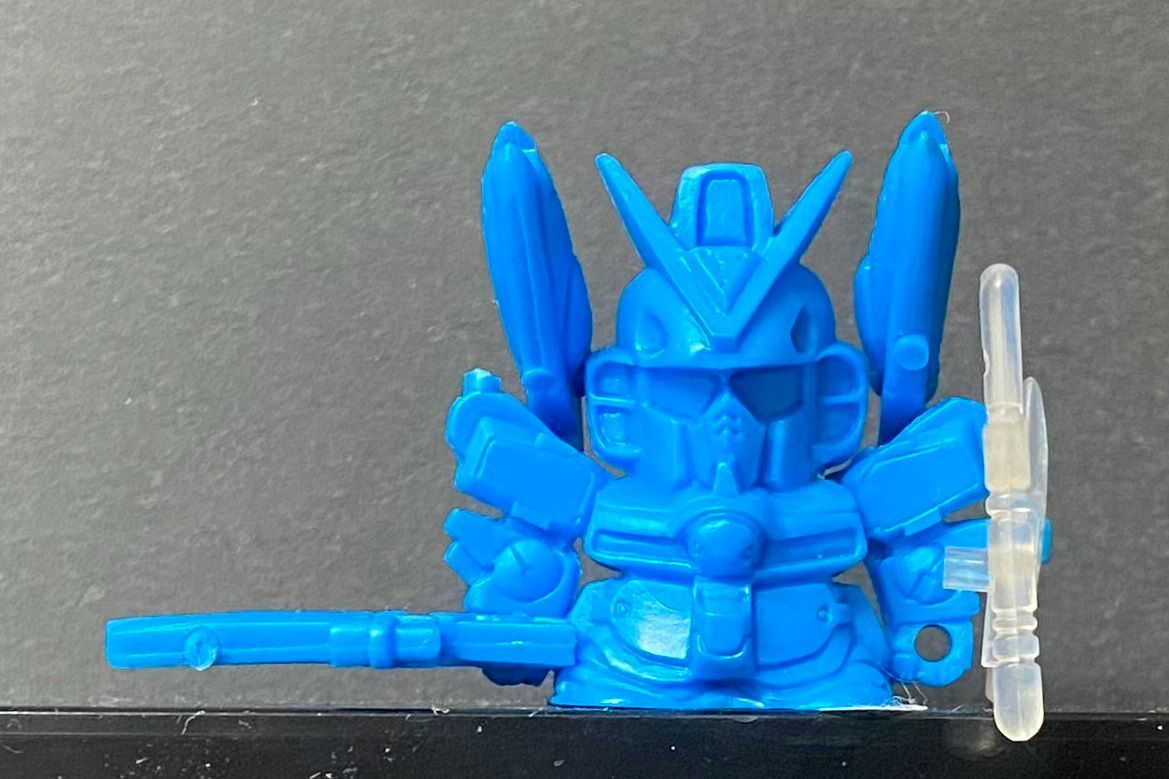 SDガンダム ガン消し SDR 06 Vダッシュガンダム (青) - メルカリ