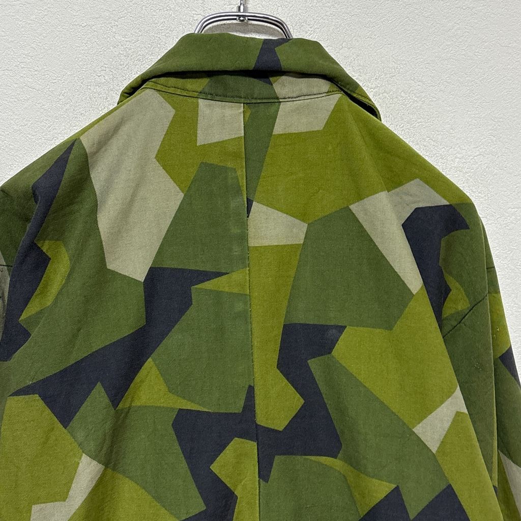 スウェーデン軍】 M90 スカンジナビアカモ フィールドジャケット S