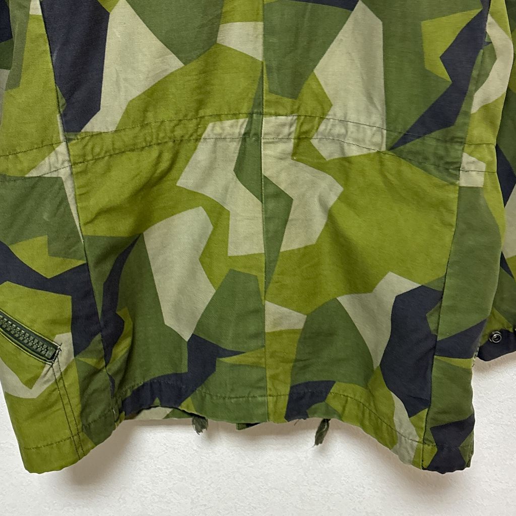 スウェーデン軍】 M90 スカンジナビアカモ フィールドジャケット S