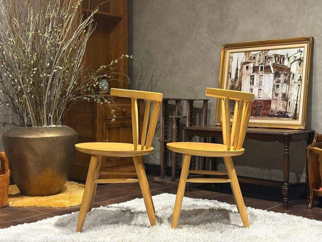 cherry 桜屋工業　ウィンザーチェア　アームチェア　オークレイチェア　YZ cherry 桜屋工業 ウィンザーチェア アームチェア オークレイチェア YZ