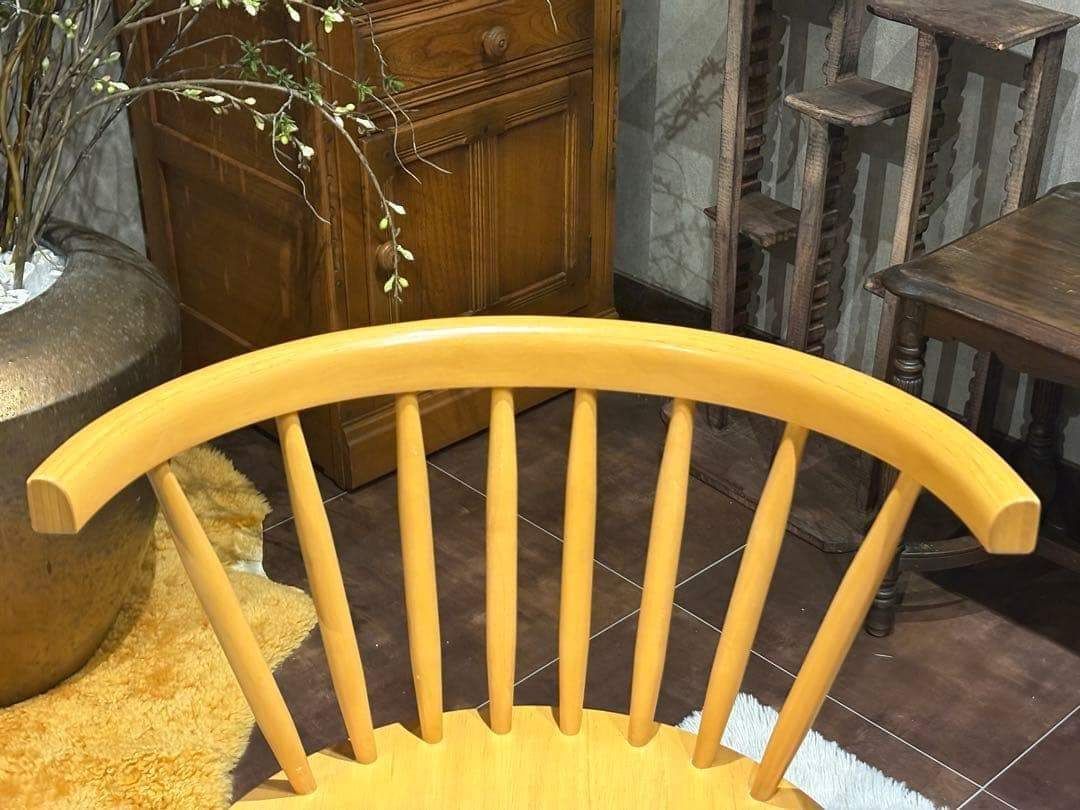 ①cherry 桜屋工業　ウィンザーチェア　アームチェア　オークレイチェア　YZ cherry 桜屋工業 ウィンザーチェア アームチェア オークレイチェア YZ