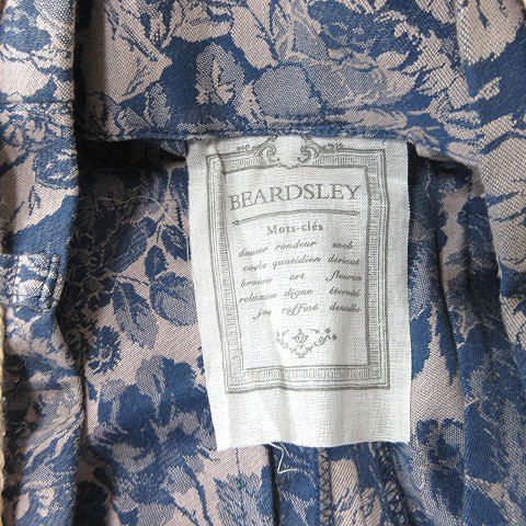 ビアズリー BEARDSLEY ガリャルダガランテ テーパードパンツ 花柄 0 XS