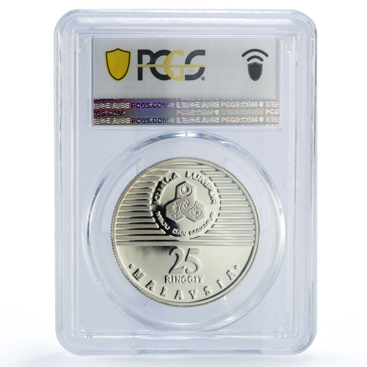 マレーシア 25 リンギット クアラルンプール 100 周年記念 PR69 PCGS